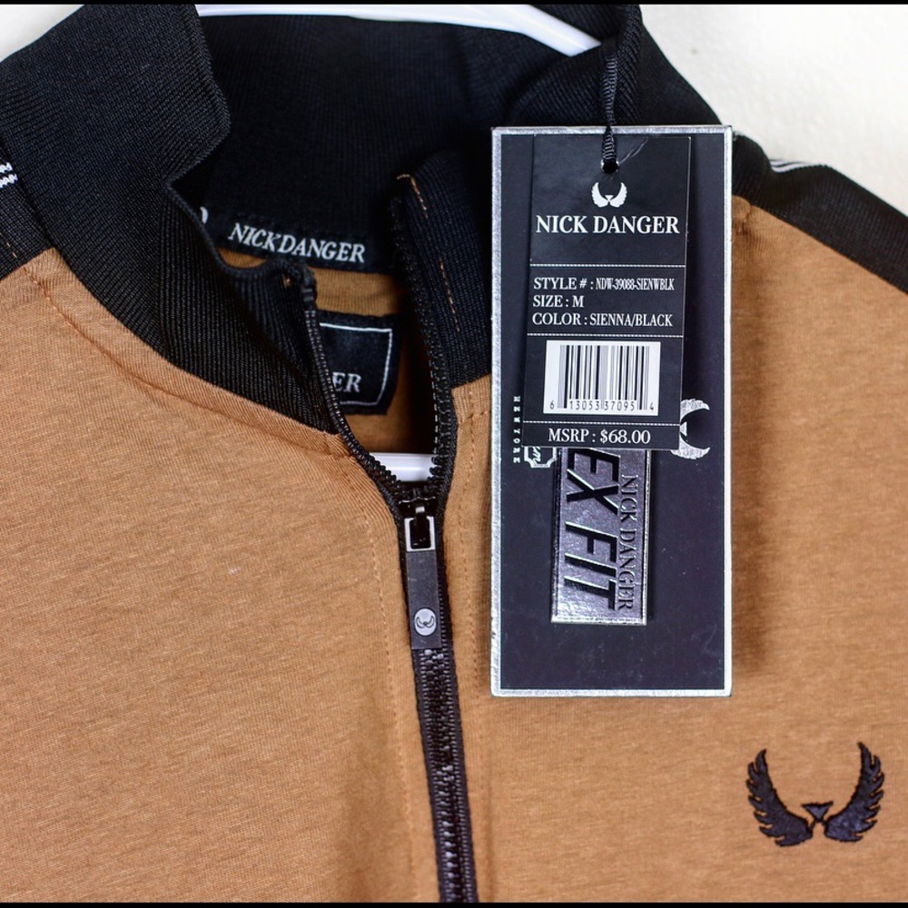 Nick Danger Tan Pullover - Picture 2 of 3